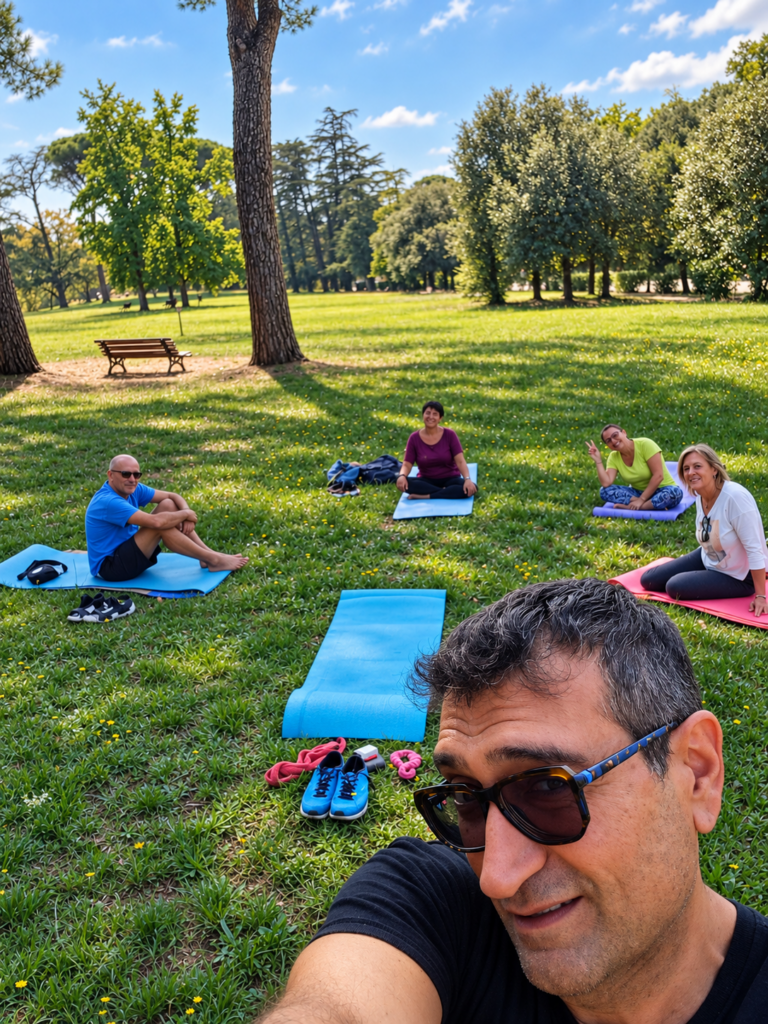 Yoga al Parco a Montecatini Terme: una mattina di pratica, respiro e presenza